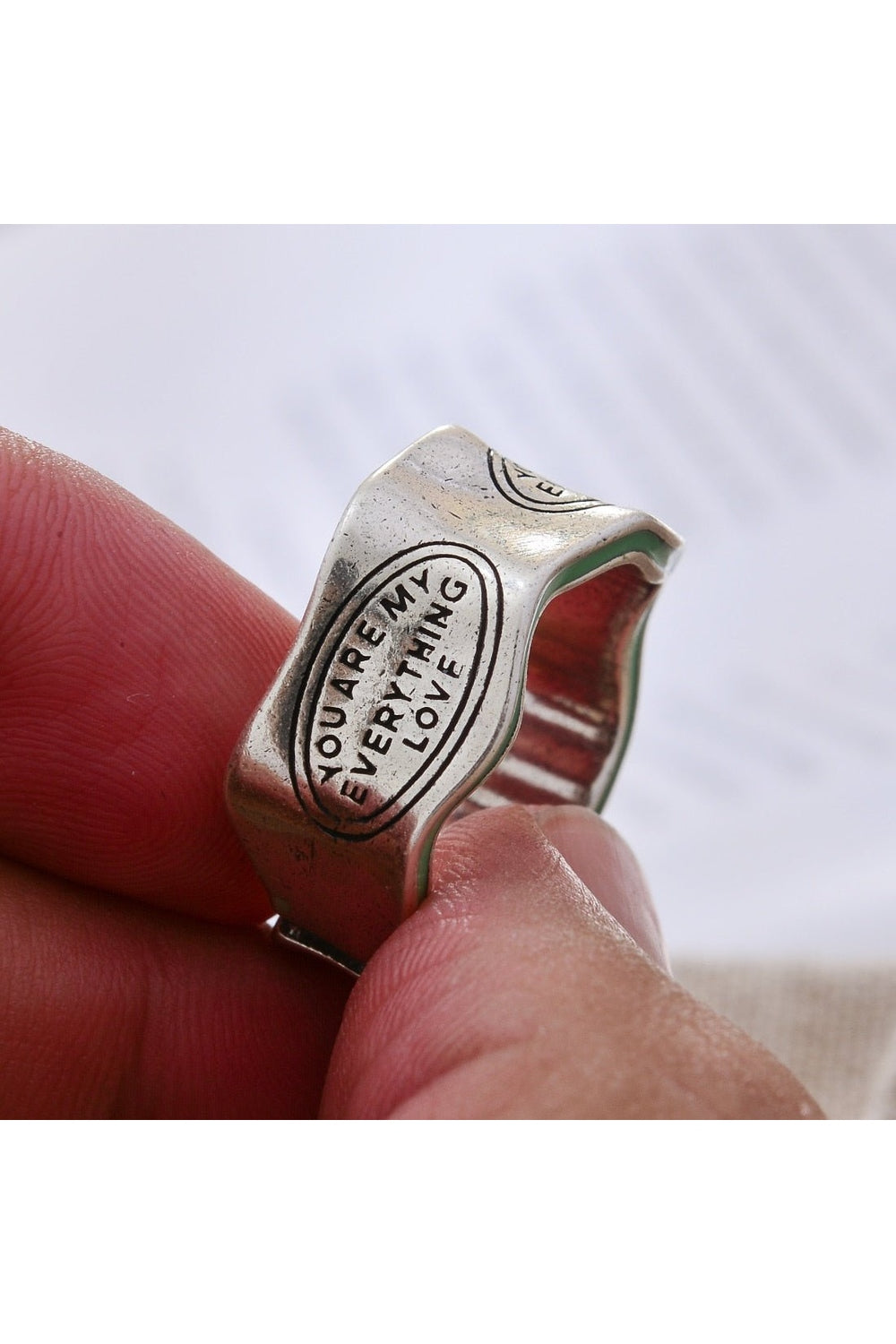 Ring – Green Stripe for Everyday Wear Shoptery