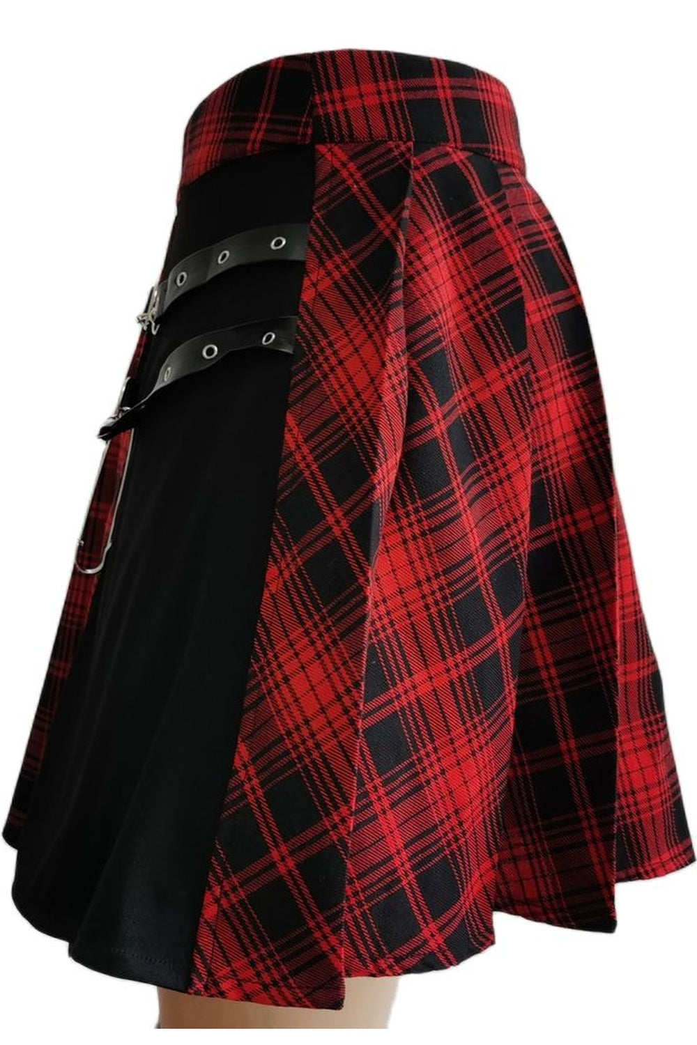 Grunge & Skate Girl Irregular Mini Skirt Shoptery