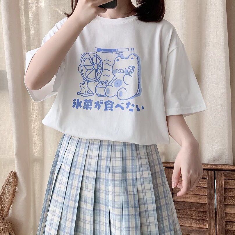Harajuku Fashion Cute T-shirt - T-shirts