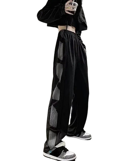 Harajuku Striped Jogger Sweatpants -