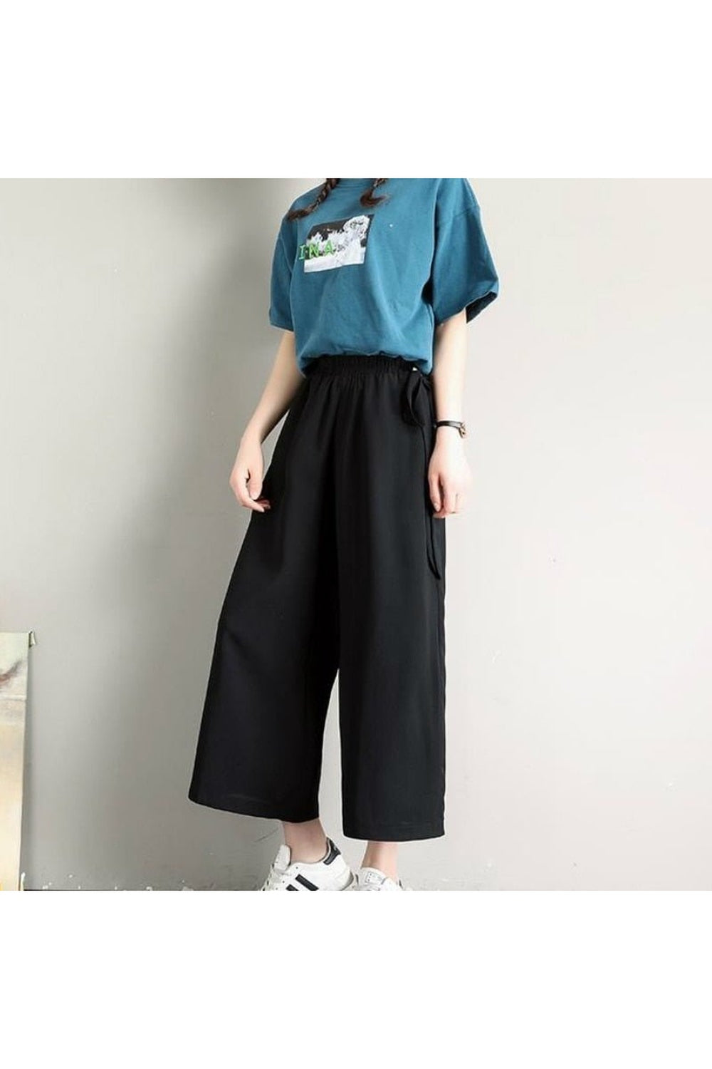 Harajuku Wide Leg Pants - Pants