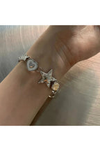 Bracelet – Heart Star for Retro Style – Charm Jewelry Shoptery