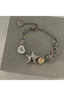 Bracelet – Heart Star for Retro Style – Charm Jewelry A Shoptery