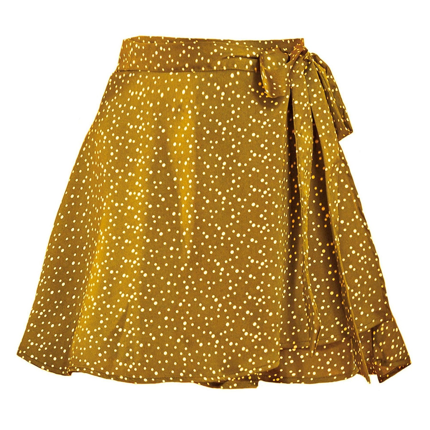 High Waist Lace-Up Mini Skirt - Skirts