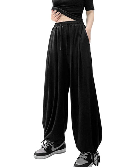 Hip Hop High Waist Oversize Pants - Pants