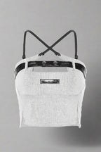 Hollow Y2k Out Crop Top Picture Color Shoptery
