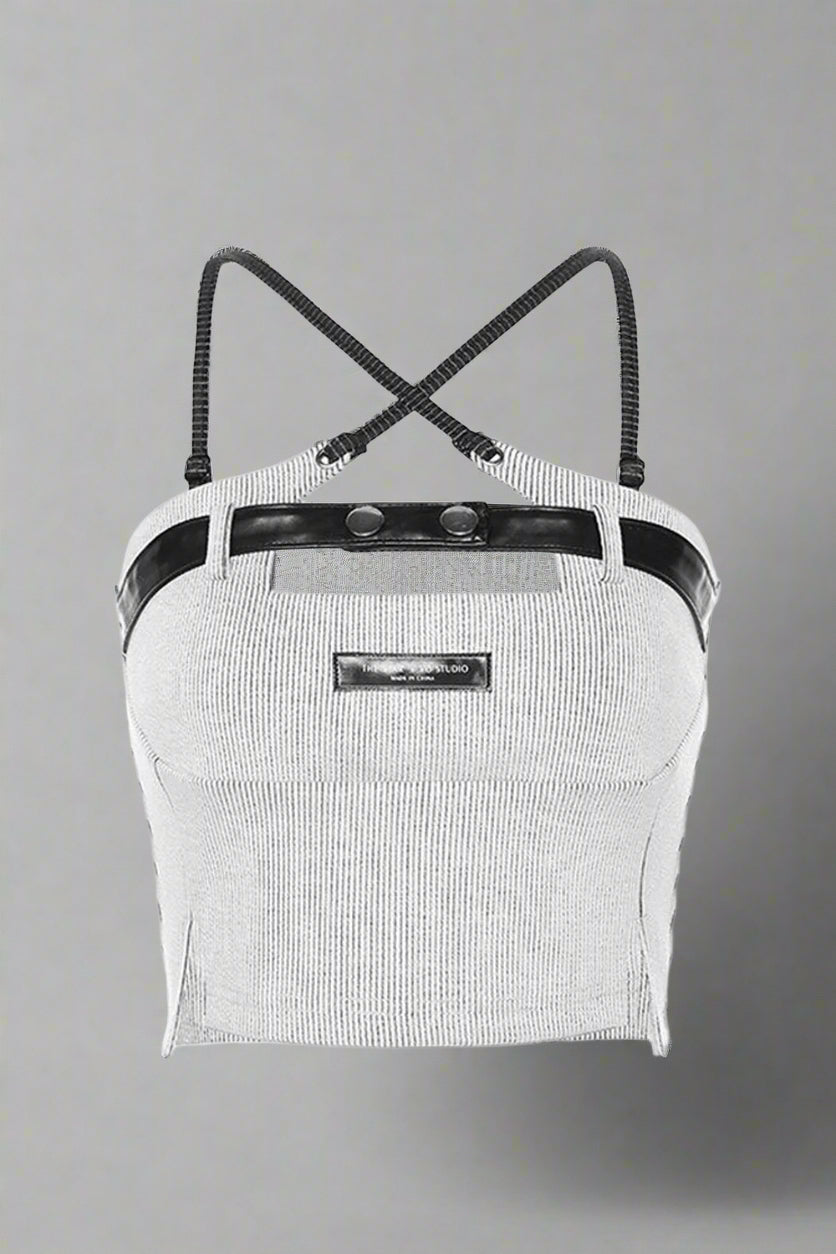 Hollow Y2k Out Crop Top Picture Color Shoptery