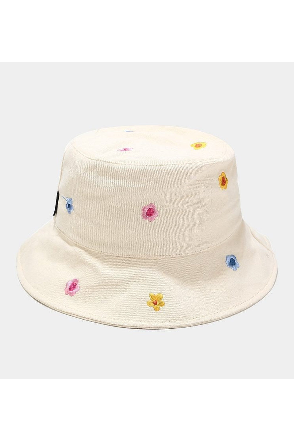Indie Aesthetic Flower Bucket Hat Beige 56-60cm Shoptery