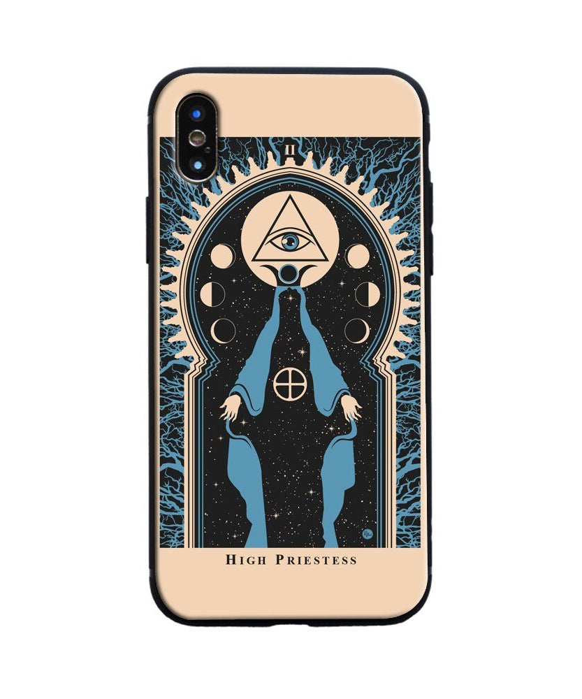 Indie Moon Print iPhone Case - Mobile Phone Cases