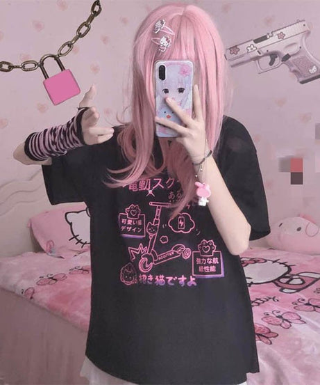 Kawaii Aesthetic Cute T-Shirt - T-shirts