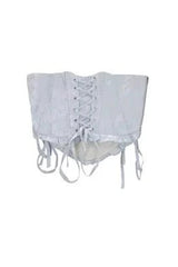 Kawaii Blue Bow Mini Dress Set Belt Shoptery