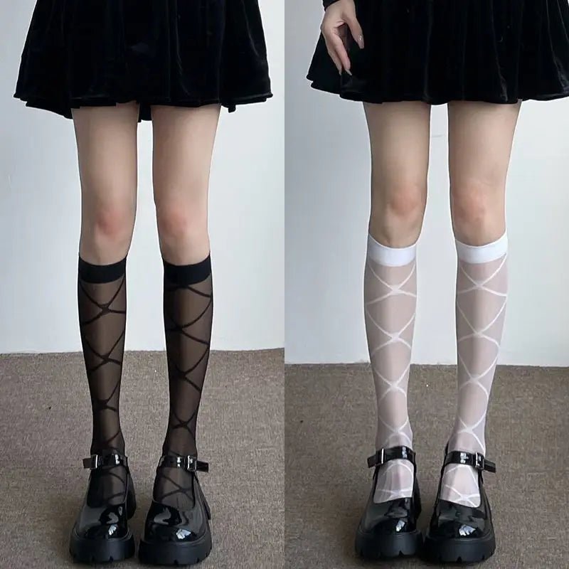 Kawaii Cute Knee High Socks -