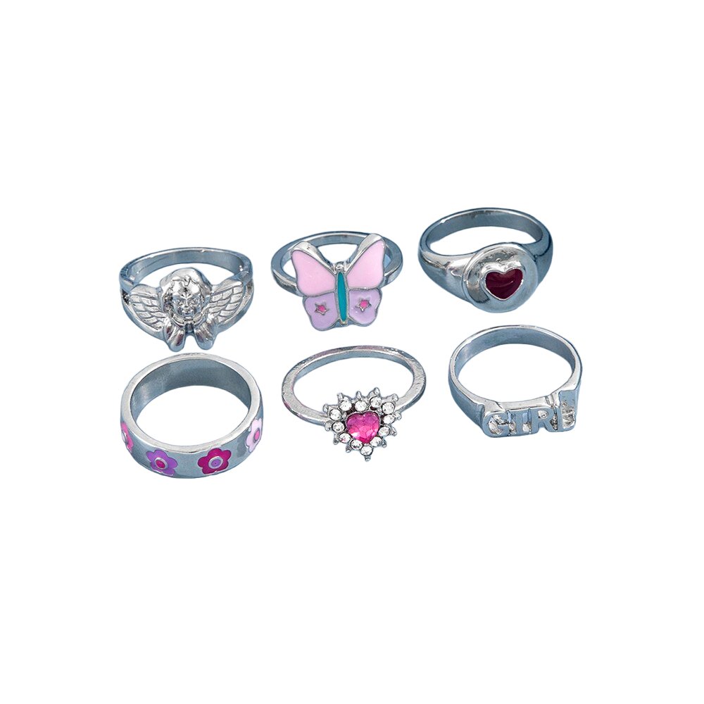 Kawaii Cute Rings Set - Rings