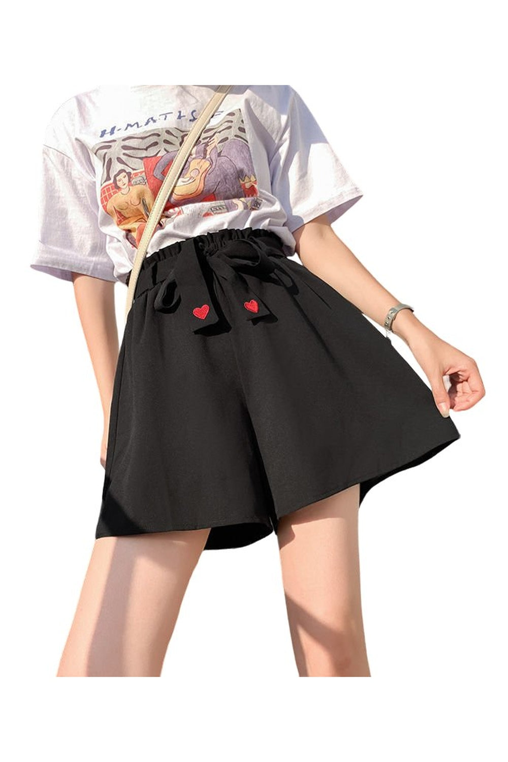 Kawaii High Waist Shorts - Shorts