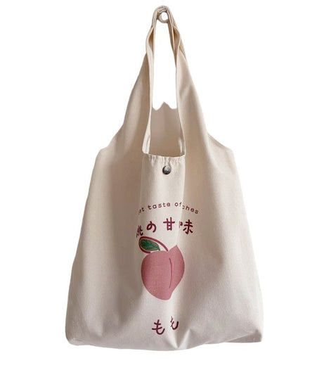 Kawaii Korean Cute Strawberry Shopping Bag - Bags