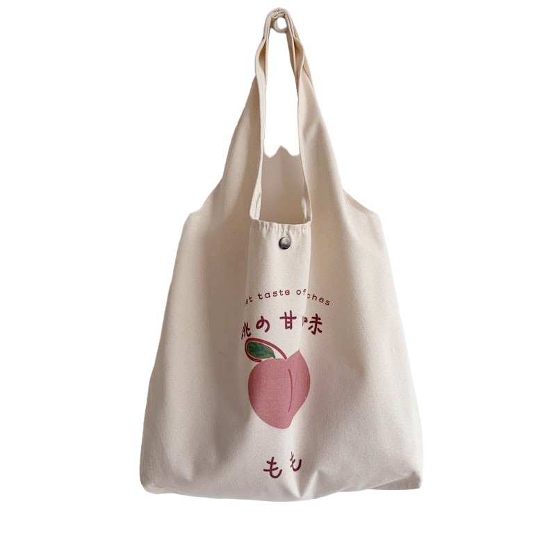 Kawaii Korean Cute Strawberry Shopping Bag - Bags