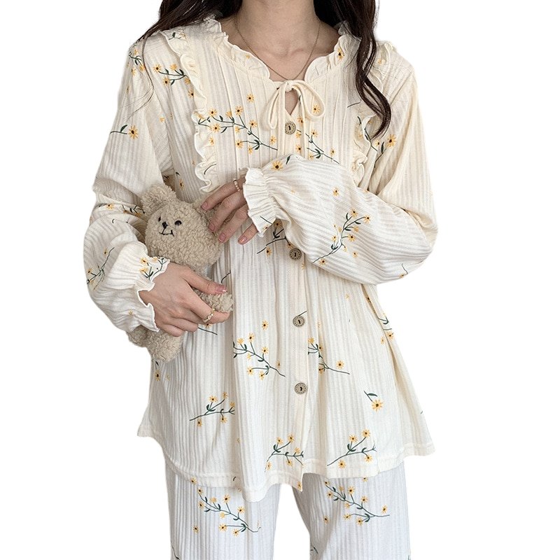 Knit Cotton Pajama - Pajamas