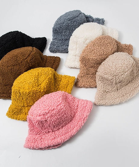 Korean Artificial Fur Hat - Hats