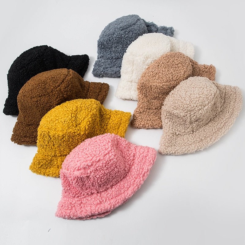 Korean Artificial Fur Hat - Hats