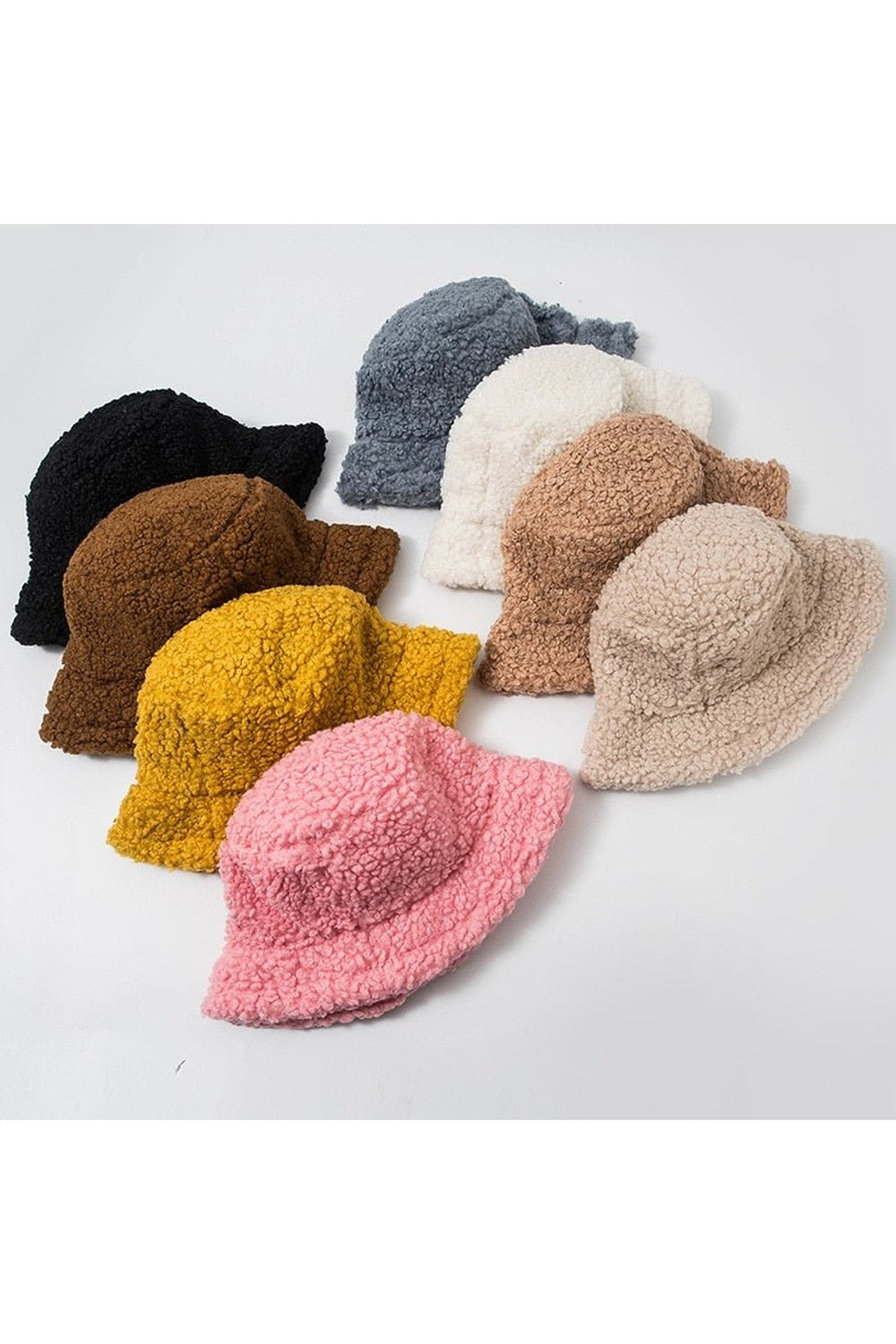 Korean Artificial Fur Hat - Hats