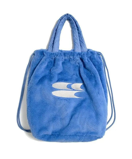 Korean Plush Large Capacity Handbag -