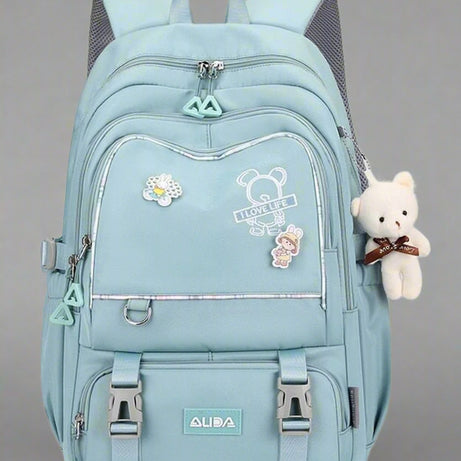 Pastel Large Backpack Kawaii blue Shoptery