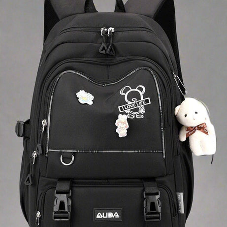 Pastel Large Backpack Kawaii black Shoptery