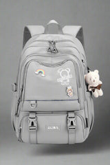 Pastel Large Backpack Kawaii grey Shoptery