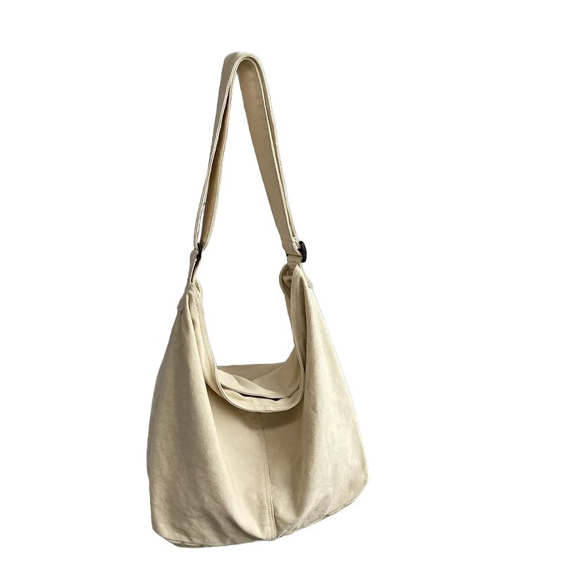Large Canvas Shopper Handbags -