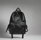 Backpack – Aesthetic Leather – Aesthetic Style for Versatile Style 68black Shoptery