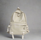 Backpack – Aesthetic Leather – Aesthetic Style for Versatile Style 68beige Shoptery