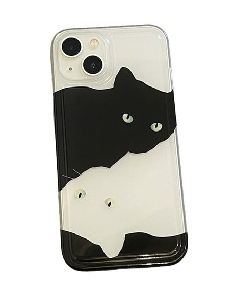 Line Cats iPhone Case - iPhone Cases