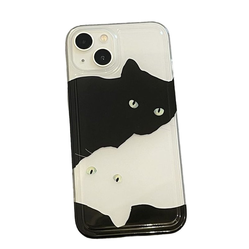 Line Cats iPhone Case - iPhone Cases
