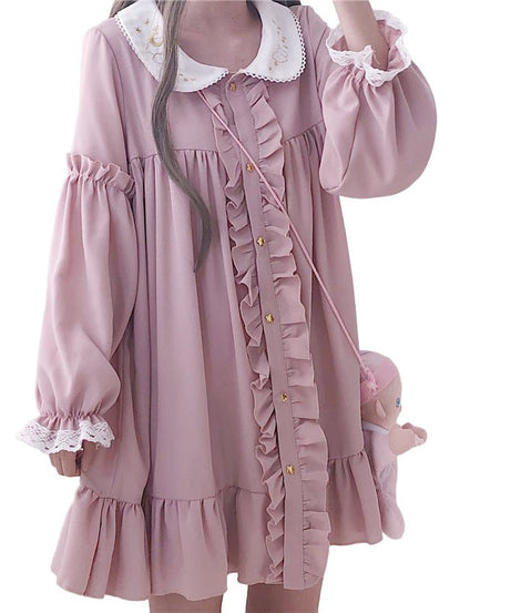 Lolita Cosplay Cute Dress - Dresses