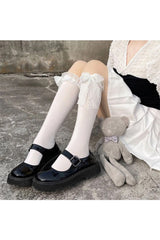 Kawaii Lace Bow Socks Shoptery