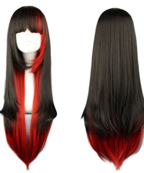 Long Straight Ombre Cosplay Wig - Wigs
