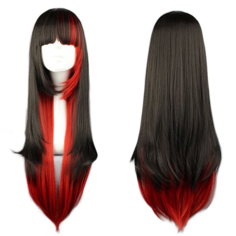 Long Straight Ombre Cosplay Wig - Wigs
