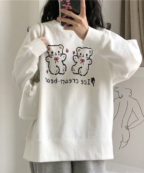 Lovely Bears Kawaii Sweatshirt - Sweatshirts