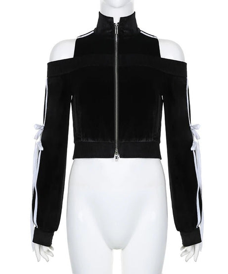 Midnight Rendezvous Cut Out Jacket -
