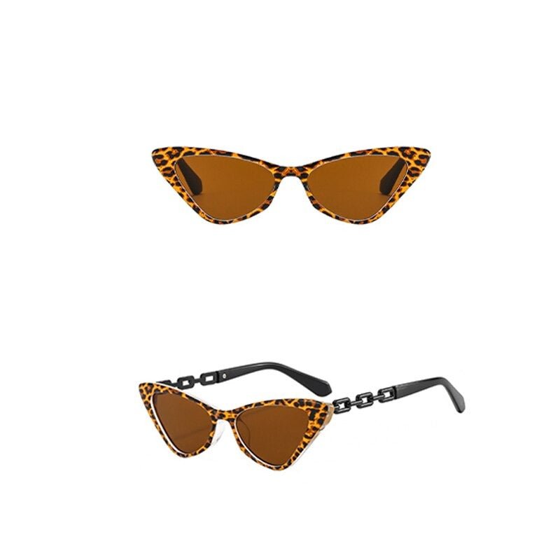 Multicolor Cat Eye Sunglasses - Sunglasses