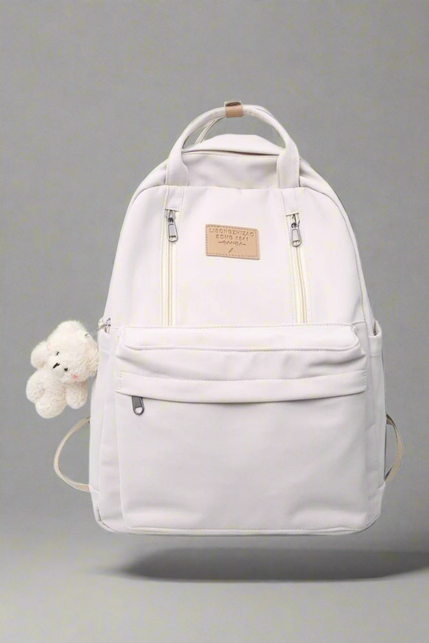 Multifunction Waterproof Backpack White Shoptery