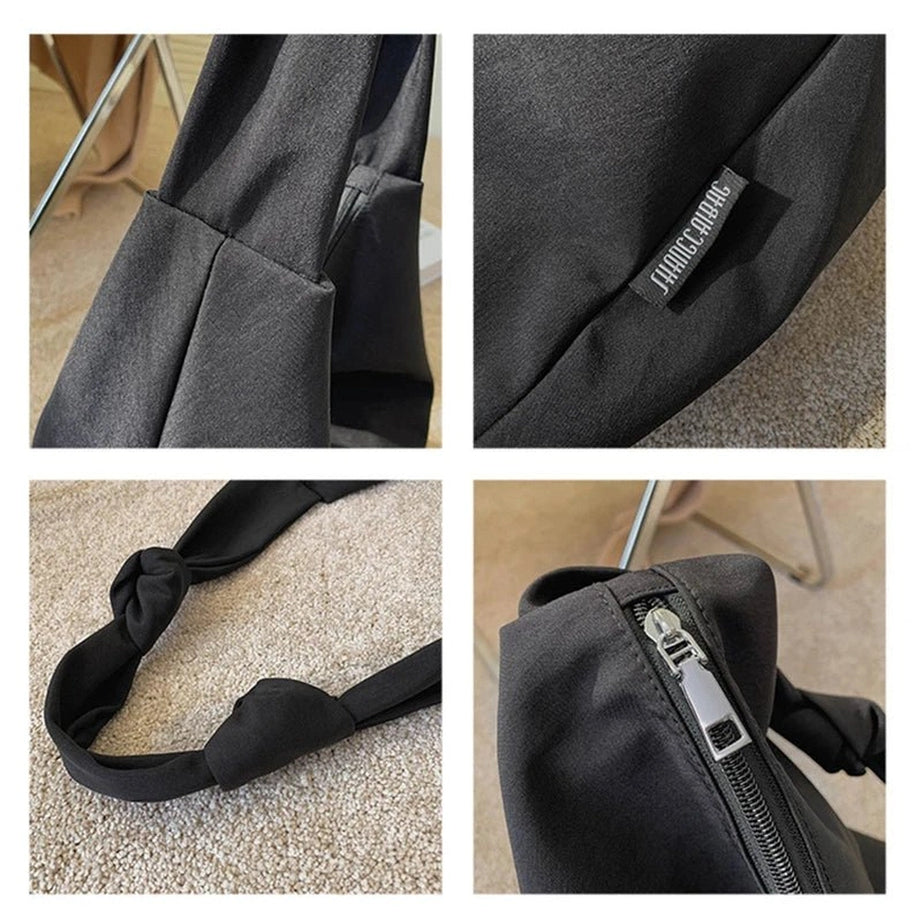 Retro Nylon Shoulder Handbag Shoptery