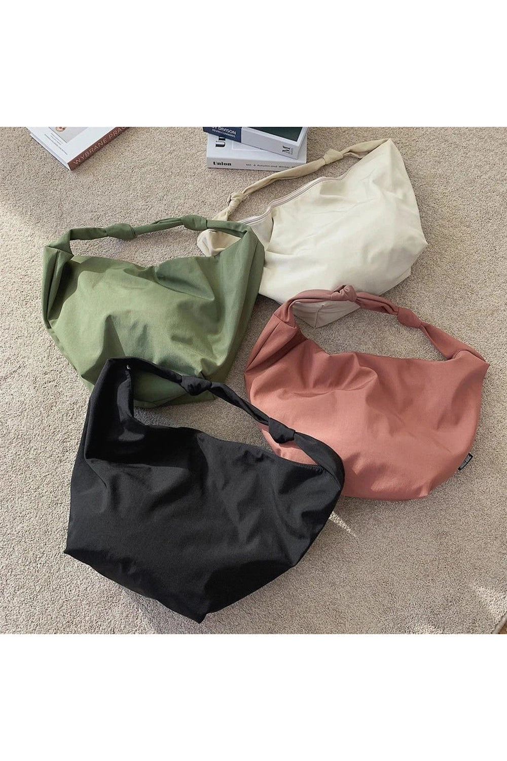 Retro Nylon Shoulder Handbag Shoptery