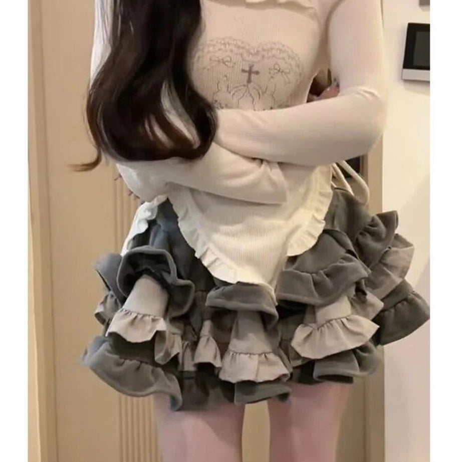 Acubi Off Shoulder Clubwear Outfit Set Shoptery