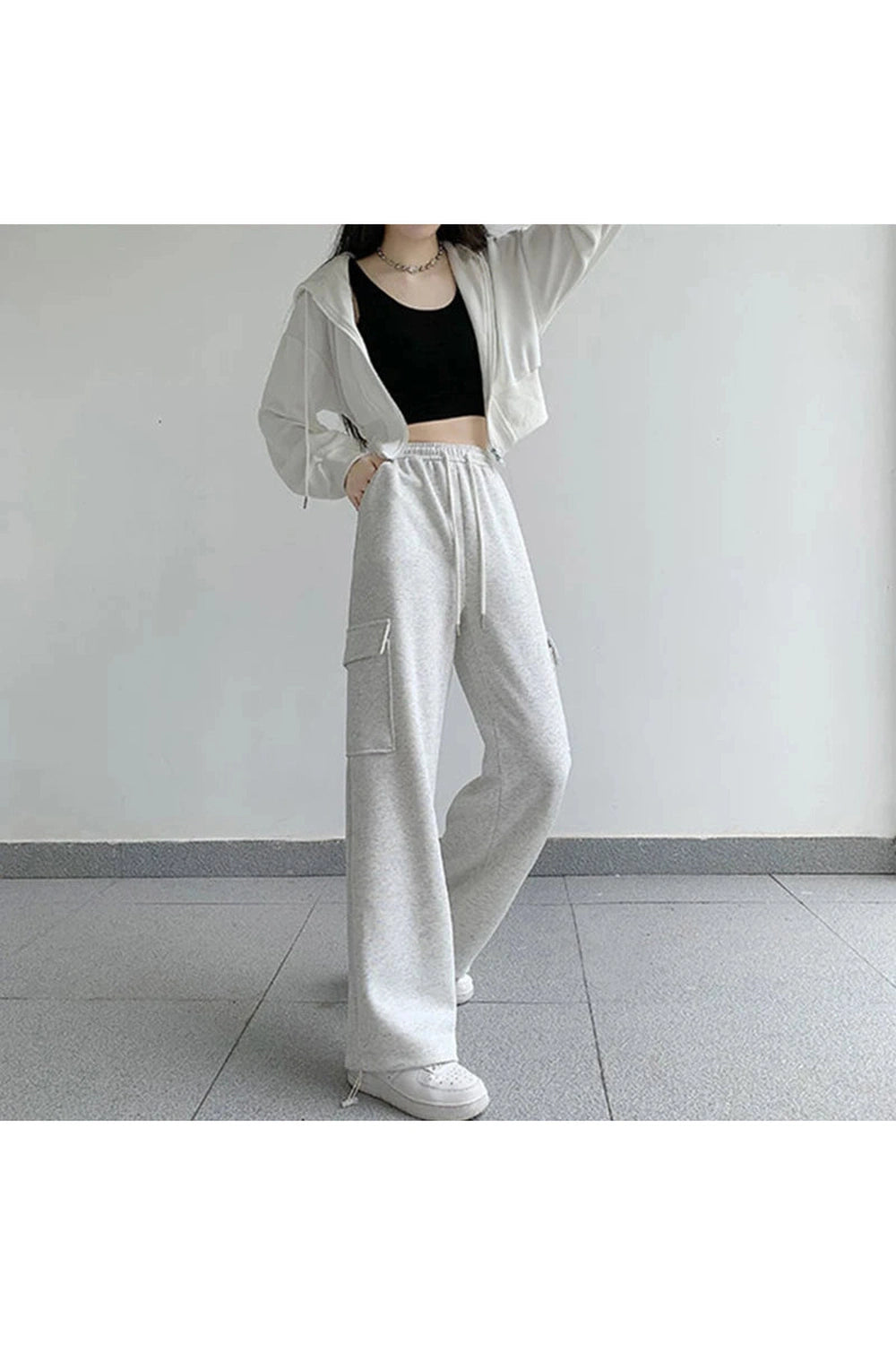 Y2k Oversized Cargo High Waist Pants Shoptery