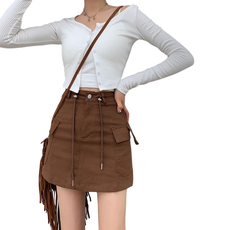Patchwork Y2K Mini Skirt - Skirts