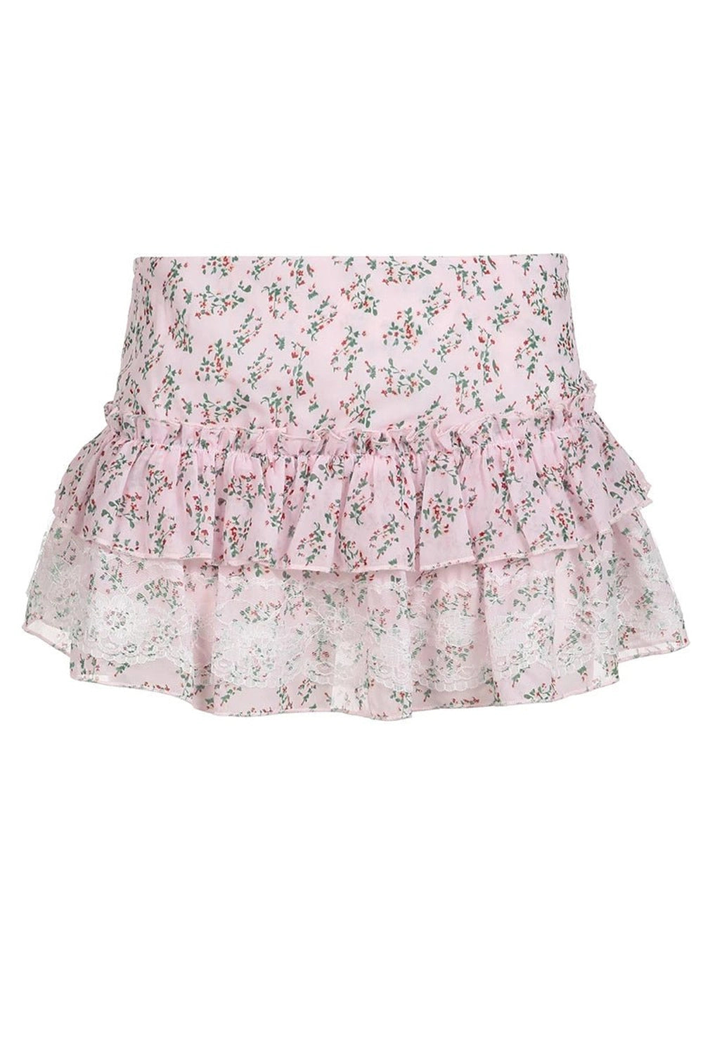 Petal Play Layered Mini Skirt -