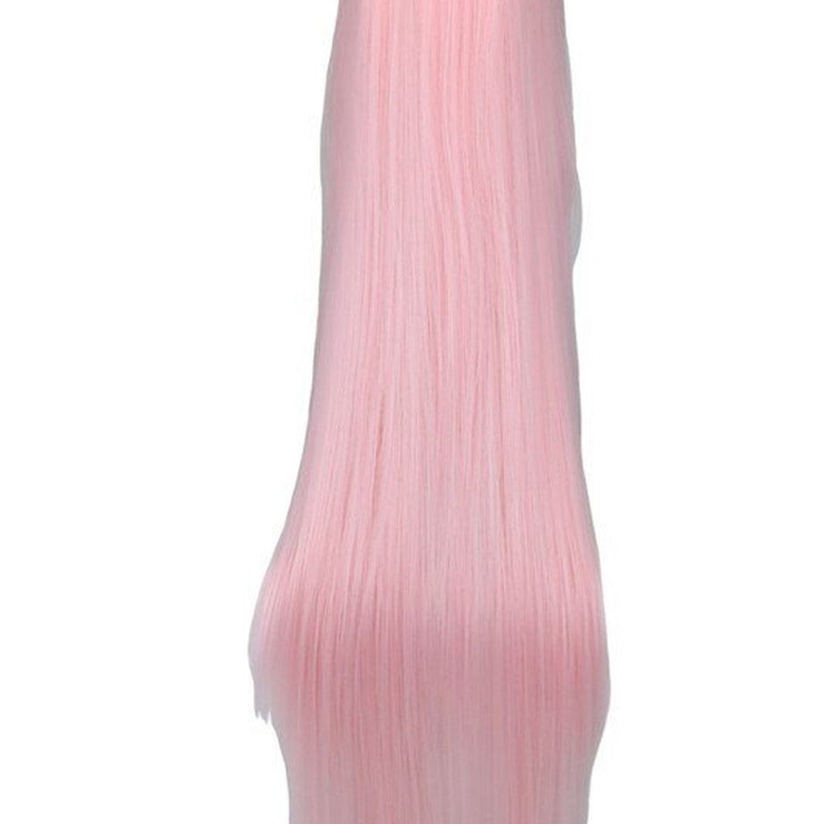 Kawaii Pink Long Straight Cosplay Hair Wigs Shoptery