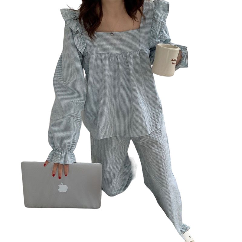 Plaid Softie Pajama Set - Pajamas