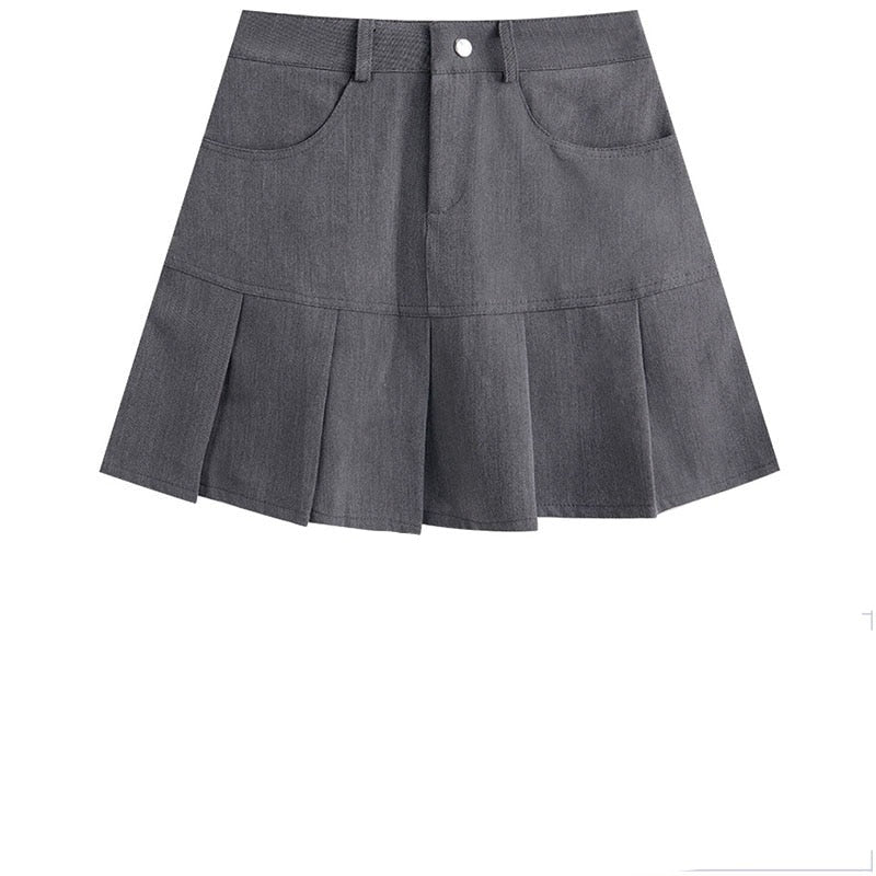 Pleated Skirt Y2k - Skirts